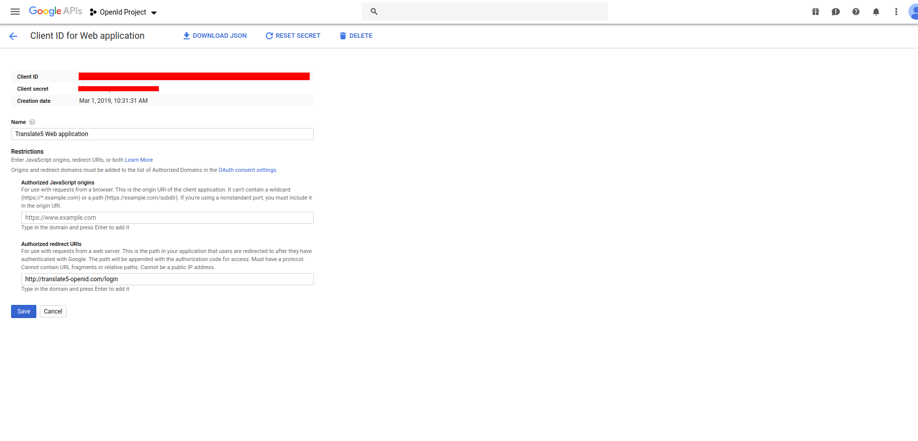 End users > Google as OpenID Connect server for translate5 - example with Google's OAuth 2.0 API > image3.png